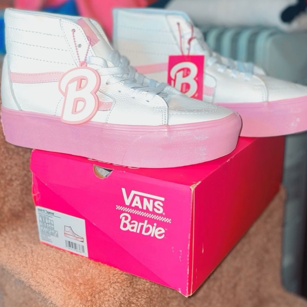 *NEW*VANS X BARBIE SK8-HI TAPERED STACKFORM SHOE